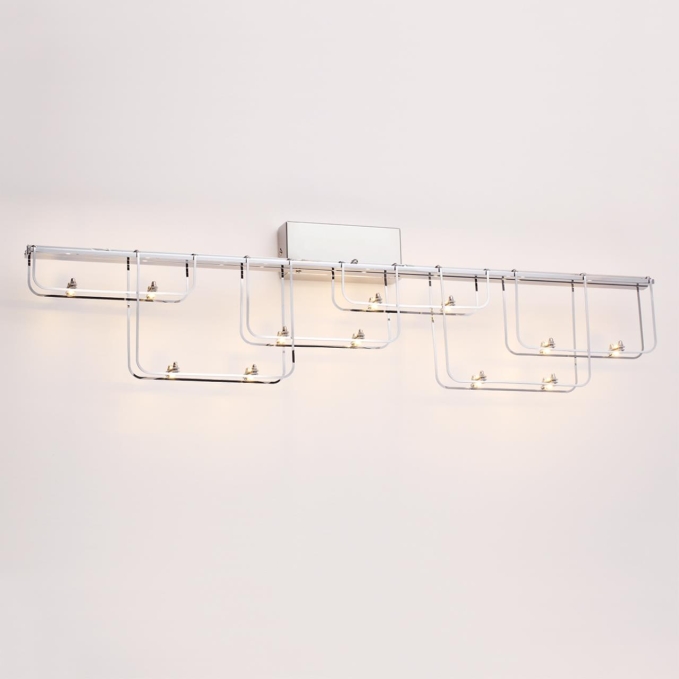Светильник IP20 LED 12W 1080Лм 3000K 220V ZAHA HIGHTECH ODL26 287 ODEON LIGHT 7059/12WL, фото на белом фоне Светильник IP20 LED 12W 1080Лм 3000K 220V ZAHA HIGHTECH ODL26 287 ODEON LIGHT 7059/12WL, фото на белом фоне