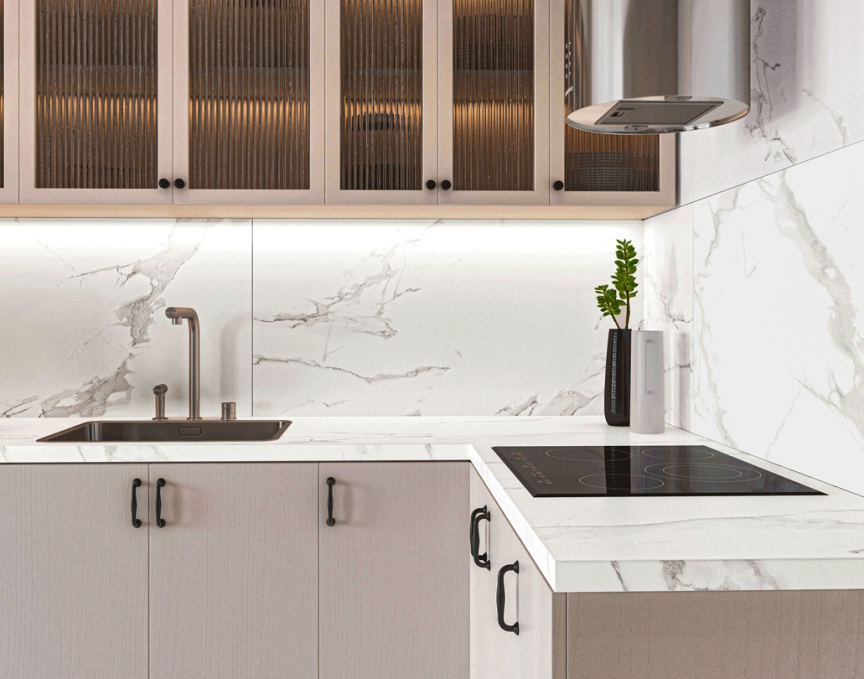 Керамогранит Buono Ceramica Marble Statuario Adele Carving 60x120, M4404C