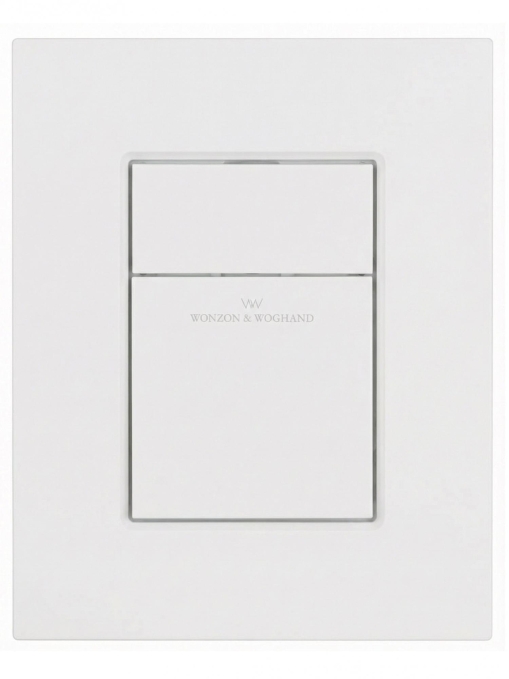 Кнопка смыва Wonzon & Woghand WW-IB256-MW белый матовый пневматическая Кнопка смыва Wonzon & Woghand WW-IB256-MW белый матовый пневматическая