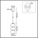 Подвес LED 10W 4000K 220V TAISHA LEDIO LN26 377 LUMION 8324/25L, схема товара Подвес LED 10W 4000K 220V TAISHA LEDIO LN26 377 LUMION 8324/25L, схема товара