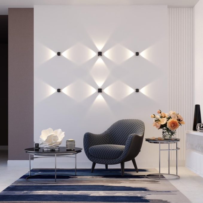 Настенный светильник IP54 LED 8W 716Лм 3200K 70° MIKO HIGHTECH ODL21 333 ODEON LIGHT 4222/8WL, фото в интерьере 1 Настенный светильник IP54 LED 8W 716Лм 3200K 70° MIKO HIGHTECH ODL21 333 ODEON LIGHT 4222/8WL, фото в интерьере 1