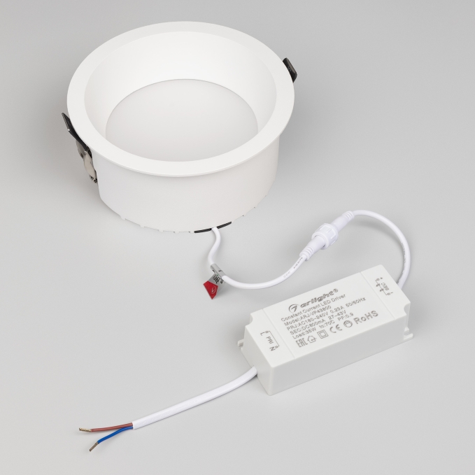 Светильник MS-DROP-BUILT-R158-30W Day4000 (WH, 90 deg, 230V), Arlight, 040342 Светильник MS-DROP-BUILT-R158-30W Day4000 (WH, 90 deg, 230V), Arlight, 040342