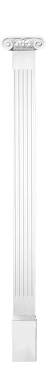 Комплект Decomaster DK-82210-SET2: пилястра DK-82210, капитель DK-82211A, основание DK-82212