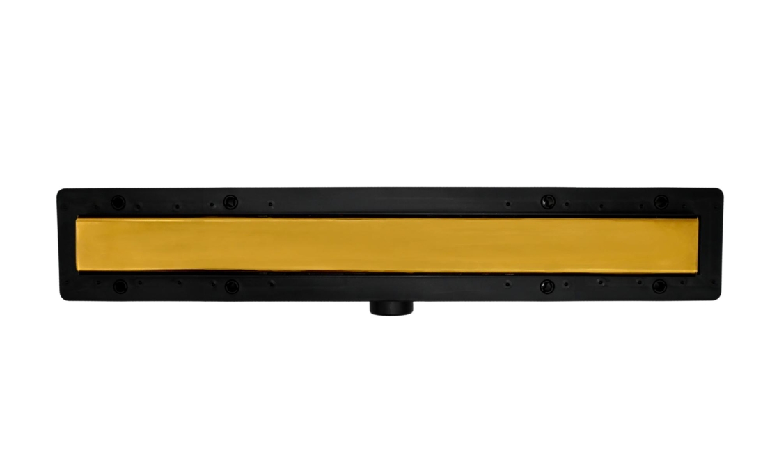Душевой трап Plastbrno Design 4 SZA9650 65 см матовое золото Душевой трап Plastbrno Design 4 SZA9650 65 см матовое золото