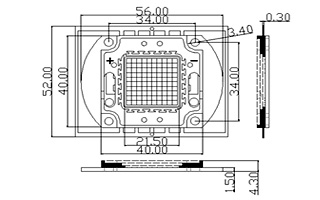 Мощный светодиод ARPL-100W-EPA-5060-WW (3500mA), Arlight, 018445, изображение 4 Мощный светодиод ARPL-100W-EPA-5060-WW (3500mA), Arlight, 018445, изображение 4