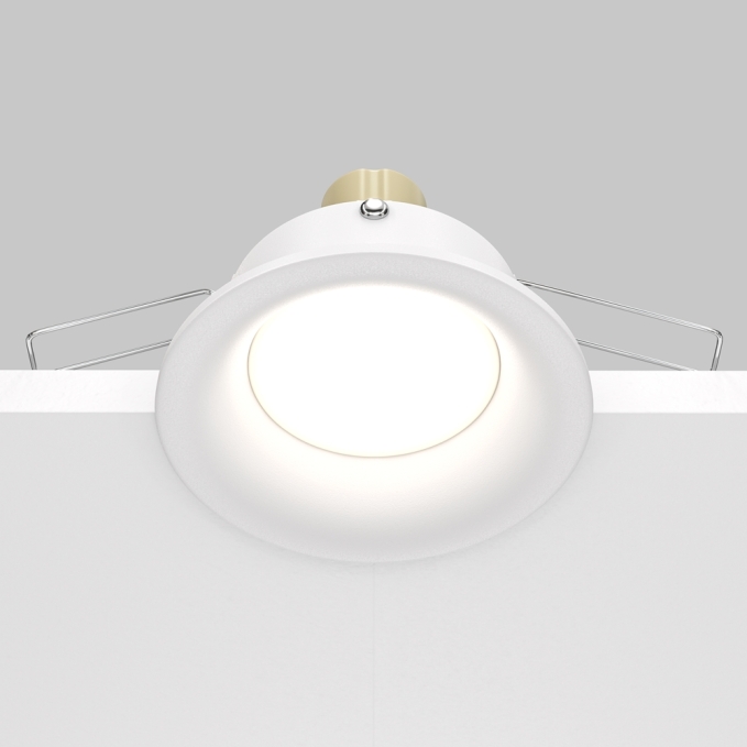 Встраиваемый светильник Изящность / Slim 1*GU10 10 Вт, DL027-2-01W, изображение 2 Встраиваемый светильник Изящность / Slim 1*GU10 10 Вт, DL027-2-01W, изображение 2