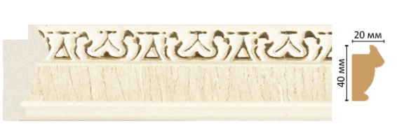 Багет Decomaster 807-6, 40x20x2900 мм