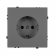 Механизм электрической розетки SCT-NOBE-MEU1-SFPL-GR (230V, 16A), Arlight, 054279, изображение 4