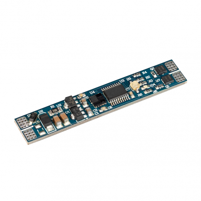 Сенсорный диммер SR-RULE-DIM-SENS (12-24V, 1x8A, 55x10mm), Arlight, 036159, изображение 1 Сенсорный диммер SR-RULE-DIM-SENS (12-24V, 1x8A, 55x10mm), Arlight, 036159, изображение 1