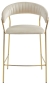 Стул барный Whispered Fusion Bar бежевый, золотой, Hesby Import, HSBI_BC114_beige