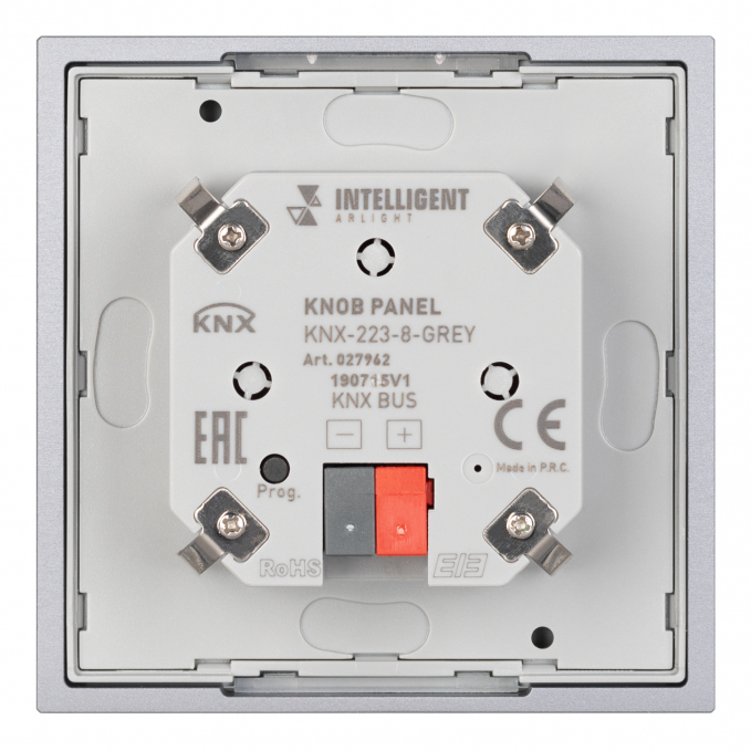 INTELLIGENT ARLIGHT Панель KNX-223-8-GREY (BUS), Arlight, 027962, изображение 2 INTELLIGENT ARLIGHT Панель KNX-223-8-GREY (BUS), Arlight, 027962, изображение 2