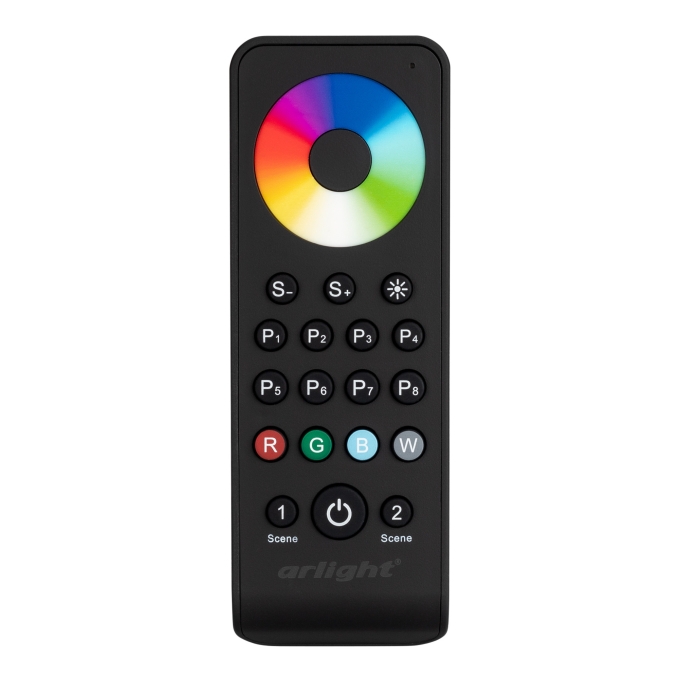 Пульт SMART-R43-RGBW Black (1 зона, 2.4G), Arlight, 031937, изображение 3