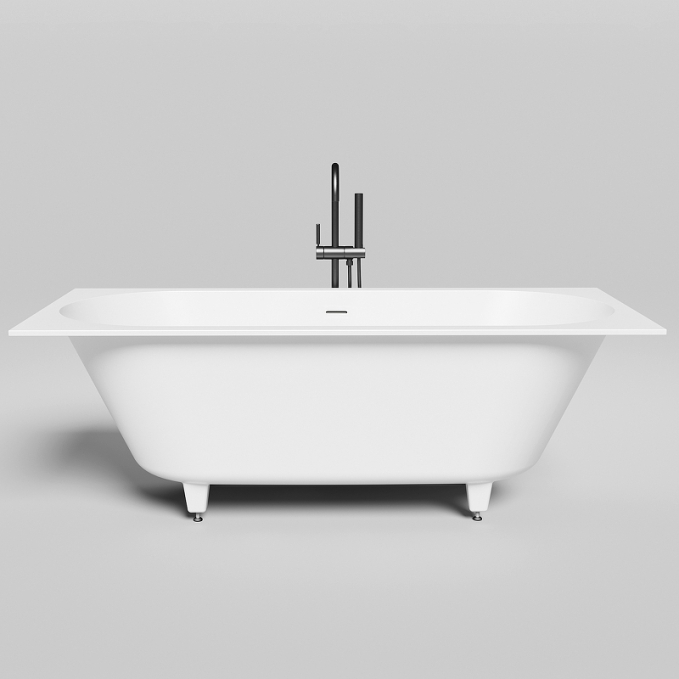 Ванна из литьевого камня Salini Ornella Axis Kit 170x75 103513G белая глянцевая встраиваемая Ванна из литьевого камня Salini Ornella Axis Kit 170x75 103513G белая глянцевая встраиваемая