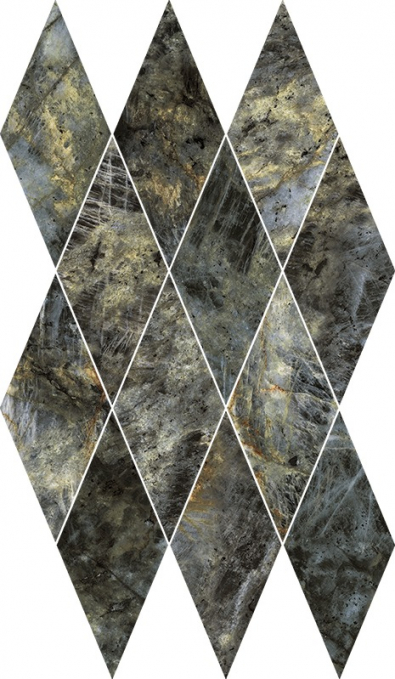 Мозаика Italon Stellaris Madagascar Dark Mosaico Diamond 28x48, 620110000210 Мозаика Italon Stellaris Madagascar Dark Mosaico Diamond 28x48, 620110000210
