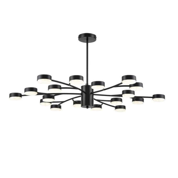 Люстра LED GX53 18*7W 220V TORINA COMFI LN26 235 LUMION 8117/18, фото на цветном фоне 2 Люстра LED GX53 18*7W 220V TORINA COMFI LN26 235 LUMION 8117/18, фото на цветном фоне 2