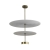 Потолочный светильник IP20 1*20W 3000K 220V FELT L-VISION ODL25 189 ODEON LIGHT, 7035/20CA