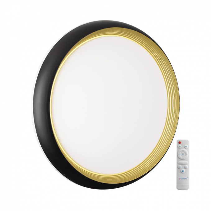 Светильник LED 70Вт 3000-6000К D480 IP43 пульт ДУ TOFIQ BLACK PALE SN 141 СОНЕКС 7651/EL, изображение 1 Светильник LED 70Вт 3000-6000К D480 IP43 пульт ДУ TOFIQ BLACK PALE SN 141 СОНЕКС 7651/EL, изображение 1
