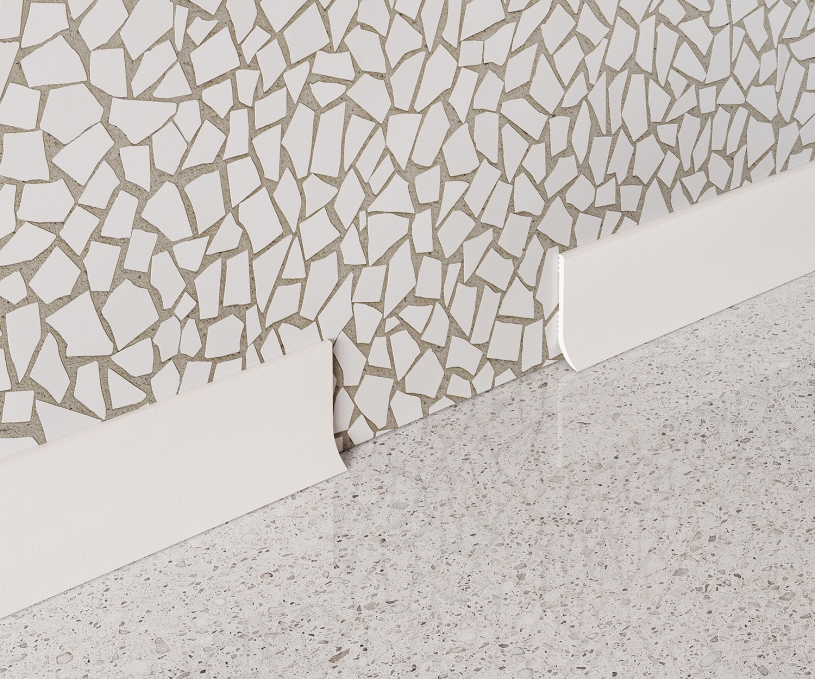 Плинтус Cosca Decor PL002, 60х16x2000 мм, Экополимер Плинтус Cosca Decor PL002, 60х16x2000 мм, Экополимер