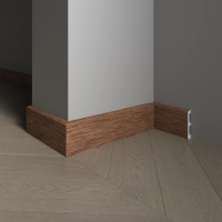 Плинтус Decor-Dizayn 706-83SH, 80x13x2400 мм