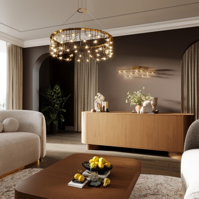 Светильник IP20 LED 12W 1080Лм 3000K 220V ZAHA HIGHTECH ODL26 287 ODEON LIGHT 7060/12WL, фото в интерьере 1 Светильник IP20 LED 12W 1080Лм 3000K 220V ZAHA HIGHTECH ODL26 287 ODEON LIGHT 7060/12WL, фото в интерьере 1