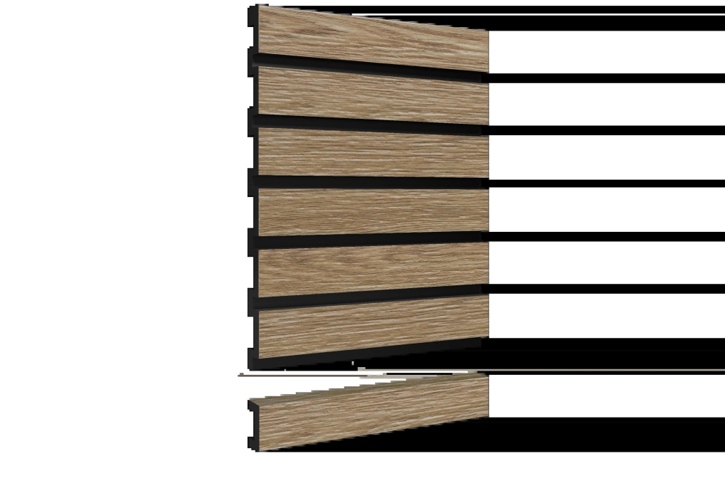 Стеновая панель Decor-Dizayn 916-64SH, 240x13x3000 мм