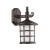 Уличный настенный светильник IP44 E27 60W 220V HOUSE NATURE ODL18 717 ODEON LIGHT 4042/1W