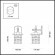 Уличный настенный светильник IP44 E27 60W 220V HOUSE NATURE ODL18 717 ODEON LIGHT 4042/1W, схема товара Уличный настенный светильник IP44 E27 60W 220V HOUSE NATURE ODL18 717 ODEON LIGHT 4042/1W, схема товара