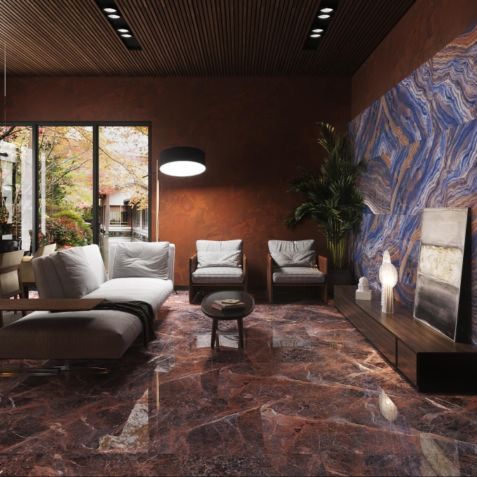 Керамогранит Artcer Exclusive Marble Clinker Blue Poli 60x120 Керамогранит Artcer Exclusive Marble Clinker Blue Poli 60x120