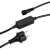 Шнур питания ARD-CLASSIC-FLASH-1.5M Black (230V, 1.6A), Arlight, 025885
