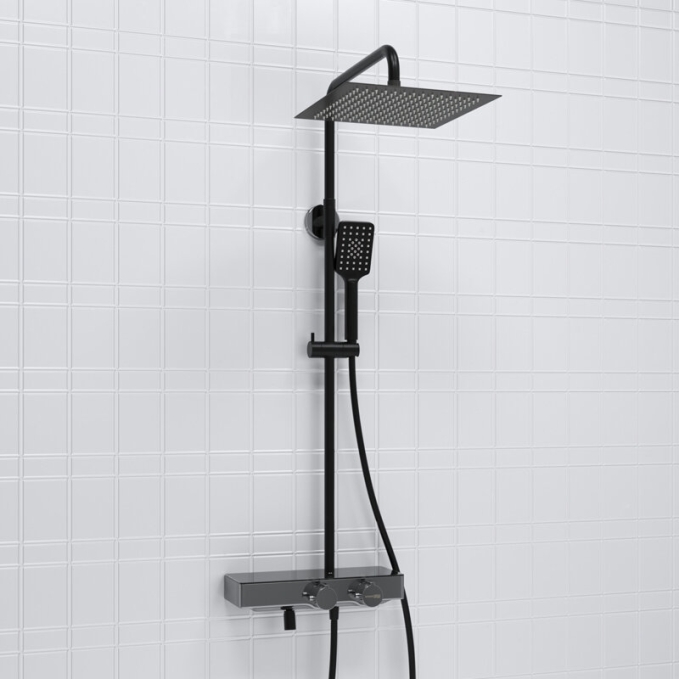 Душевая система WasserKRAFT  A114.162.130.CB T