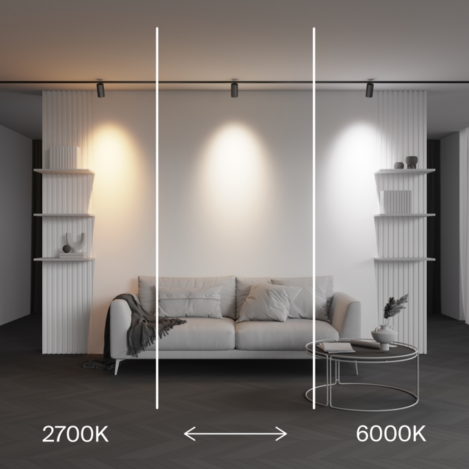 Трековый светильник Фокус / Focus Led Exility X 2700-6000K 18Вт 36° Dim Smart Zigbee, TR243-4-18WTW-DSZ-B, изображение 6