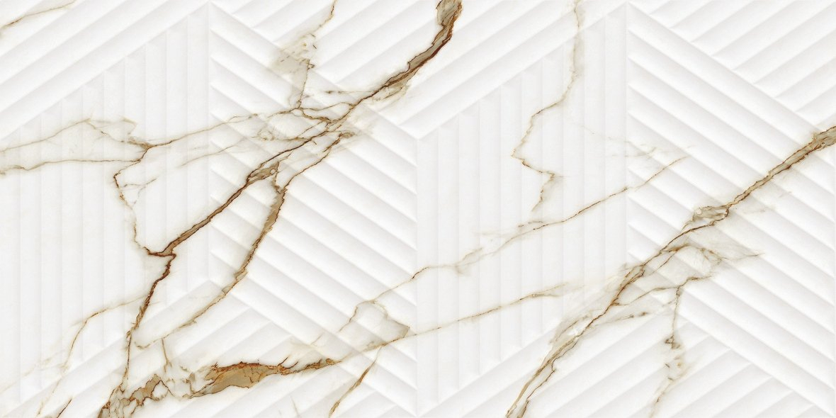 Настенная плитка TC Vector Bianco Carrara Oro Cubo 30x60 Настенная плитка TC Vector Bianco Carrara Oro Cubo 30x60