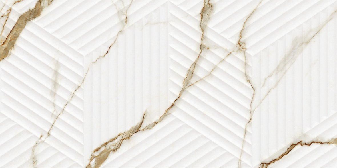 Настенная плитка TC Vector Bianco Carrara Oro Cubo 30x60 Настенная плитка TC Vector Bianco Carrara Oro Cubo 30x60