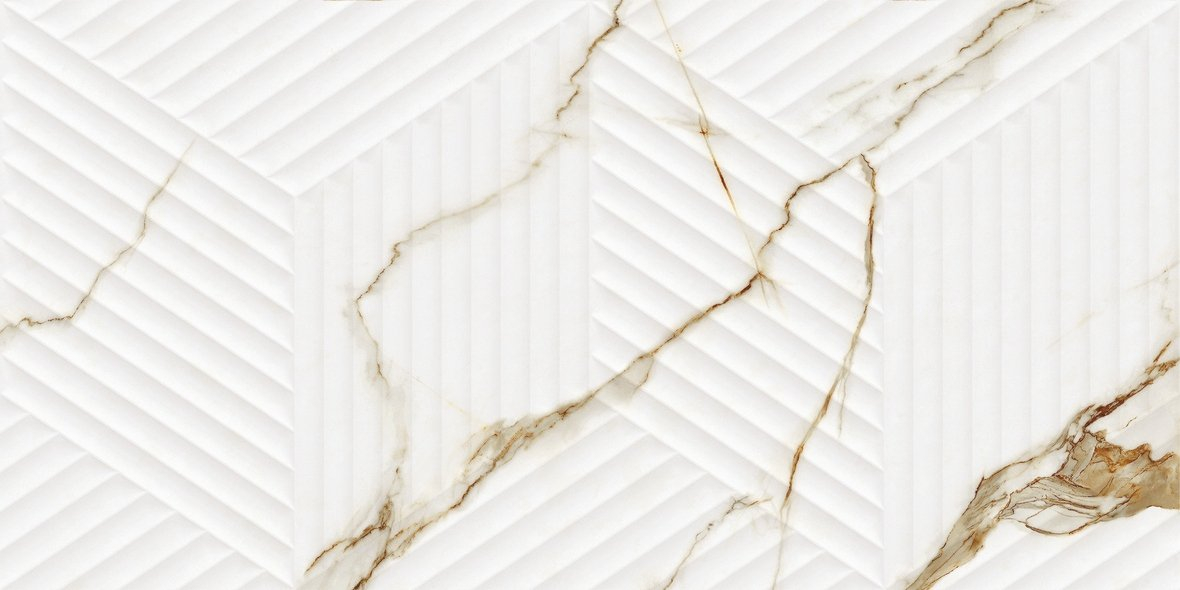 Настенная плитка TC Vector Bianco Carrara Oro Cubo 30x60 Настенная плитка TC Vector Bianco Carrara Oro Cubo 30x60