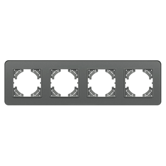 Рамка стеклянная FRM-OMALI-GS-4-GR, Arlight, 049702, изображение 4 Рамка стеклянная FRM-OMALI-GS-4-GR, Arlight, 049702, изображение 4