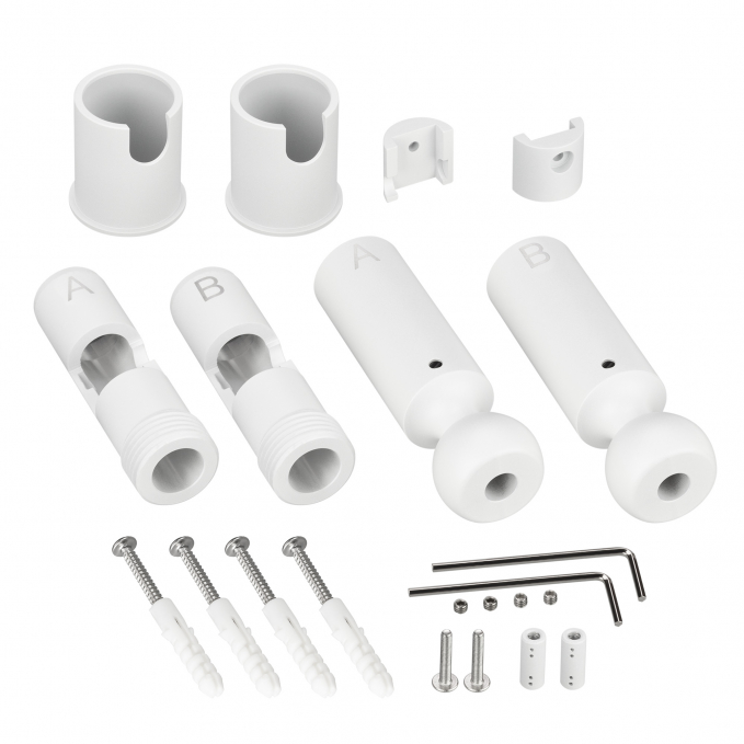 Крепление ARL-WAVE-1815-S-2-ENDCAP White, Arlight, 057584, изображение 1