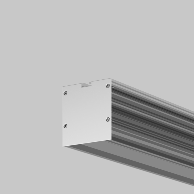 Комплект заглушек (для профиля 50x50) 2 шт., ALM-5050-S-EC 642046, 642046, изображение 2 Комплект заглушек (для профиля 50x50) 2 шт., ALM-5050-S-EC 642046, 642046, изображение 2