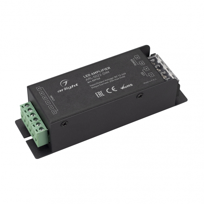 Усилитель ARL-5022-DIM (12-24V, 1x25A, 300-600W), Arlight, 027142, изображение 1 Усилитель ARL-5022-DIM (12-24V, 1x25A, 300-600W), Arlight, 027142, изображение 1