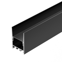 Профиль SL-COMFORT-3551-2000 ANOD BLACK, Arlight, 031730 Профиль SL-COMFORT-3551-2000 ANOD BLACK, Arlight, 031730