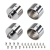 Заглушка WPH-FLEX-D22-360deg с отверстием, Arlight, 046102