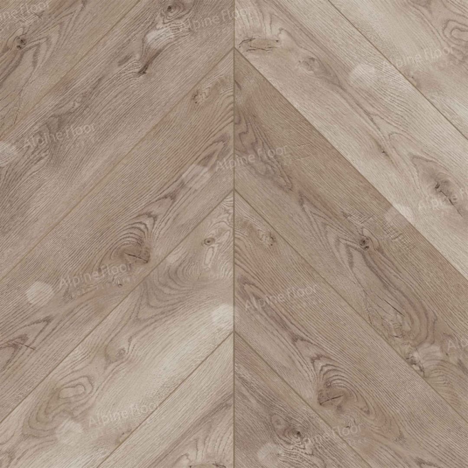 Каменный ламинат SPC Alpine Floor Chevron Alpine Гикори, ECO 18-21 MC