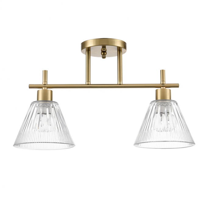 Потолочный светильник E27 2*60W 220V VIVIAN COMFI LN26 218 LUMION 8188/2C, изображение 1 Потолочный светильник E27 2*60W 220V VIVIAN COMFI LN26 218 LUMION 8188/2C, изображение 1