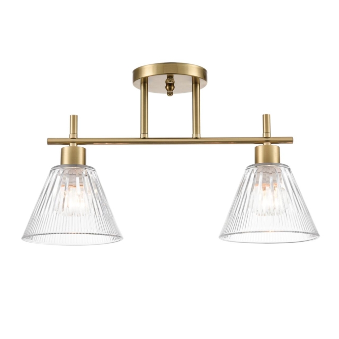Потолочный светильник E27 2*60W 220V VIVIAN COMFI LN26 218 LUMION 8188/2C, фото на цветном фоне 2 Потолочный светильник E27 2*60W 220V VIVIAN COMFI LN26 218 LUMION 8188/2C, фото на цветном фоне 2