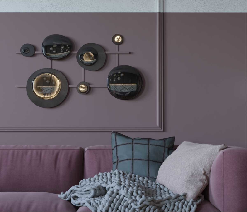 Молдинг Cosca Decor MX024, 58х19x2000 мм, Экополимер