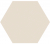Керамогранит ITT Ceramic Hexa Beige 23.2x26.7