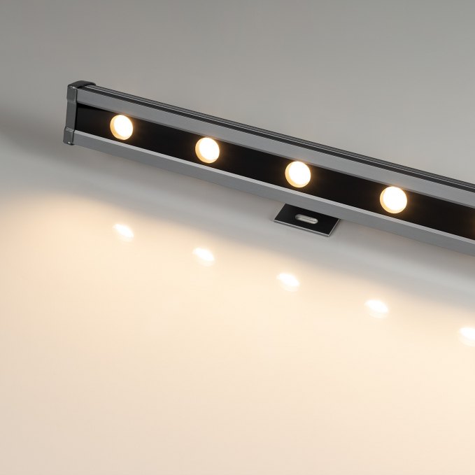 Светодиодный прожектор AR-LINE-1000L-48W-24V RGB-Warm3000 (Grey, 15x45 deg, DMX512), Arlight, 027958, изображение 7 Светодиодный прожектор AR-LINE-1000L-48W-24V RGB-Warm3000 (Grey, 15x45 deg, DMX512), Arlight, 027958, изображение 7