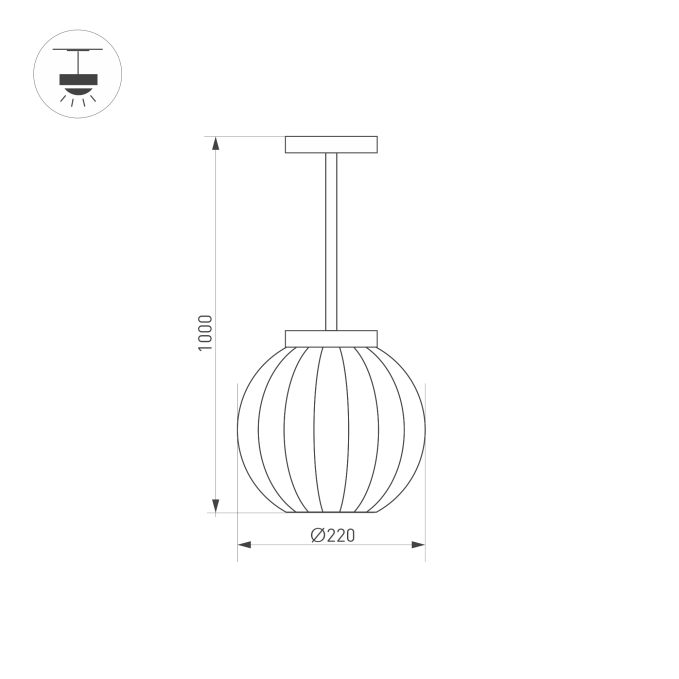 Светильник LGD-PEARL-HANG-7W Warm3000 (GR, 164 deg, 230V), Arlight, 030004, изображение 3 Светильник LGD-PEARL-HANG-7W Warm3000 (GR, 164 deg, 230V), Arlight, 030004, изображение 3
