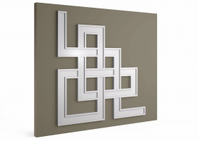 Стеновая панель Cosca Decor 3D орнамент, арт.04 Стеновая панель Cosca Decor 3D орнамент, арт.04