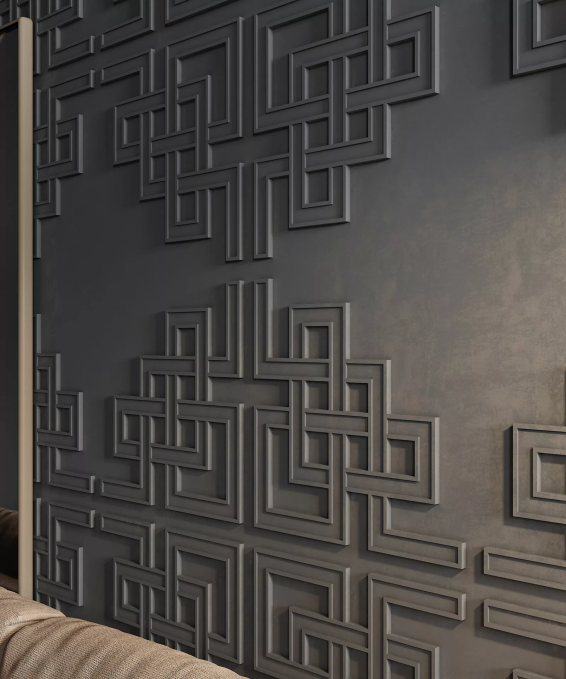 Стеновая панель Cosca Decor 3D орнамент, арт.04 Стеновая панель Cosca Decor 3D орнамент, арт.04