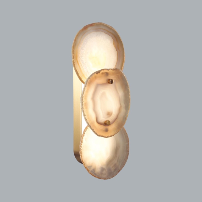 Настенный светильник IP20 LED 10W 3000K 220V AGATE L-VISION ODL25 219 ODEON LIGHT 7065/10WL, фото на цветном фоне 1